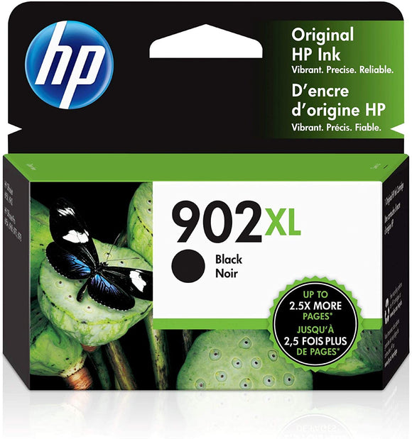 HP 902XL Black High Yield Ink Cartridge, (T6M14AN)