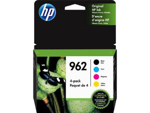 HP 962 Black/Cyan/Magenta/Yellow Ink Cartridges 4-pack 3YQ25AN